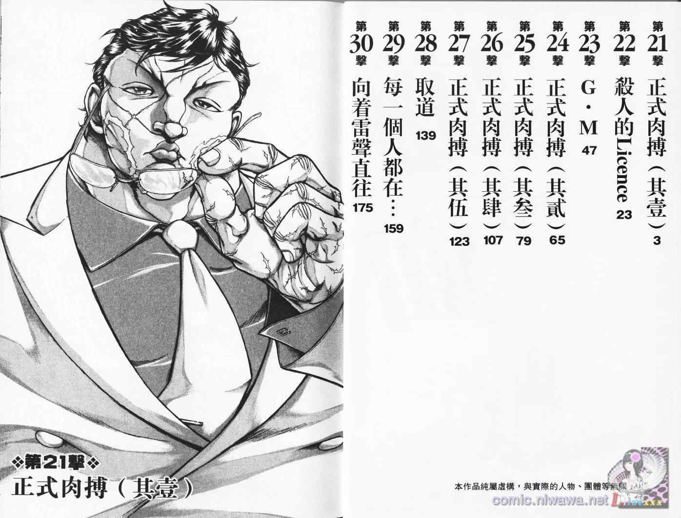 刃牙外传疵面漫画,第4卷1图