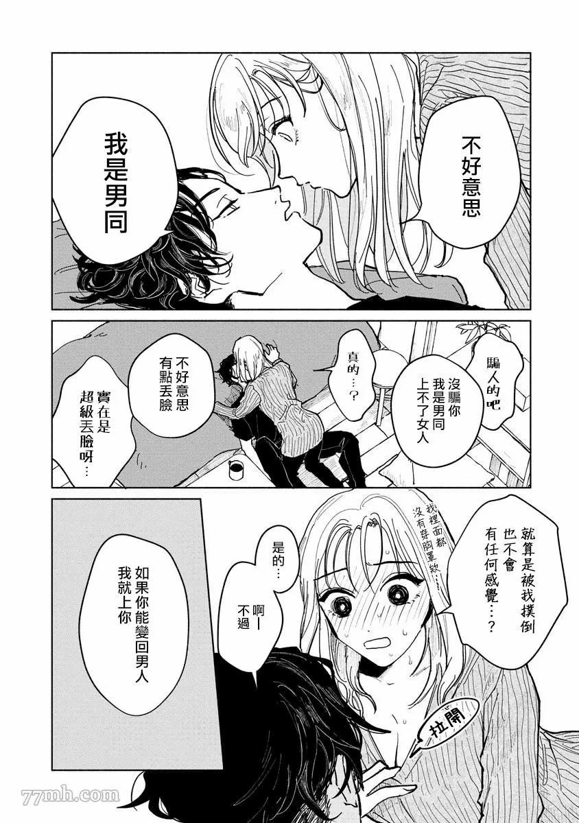 小林前辈想作为女生被上漫画,第1话3图