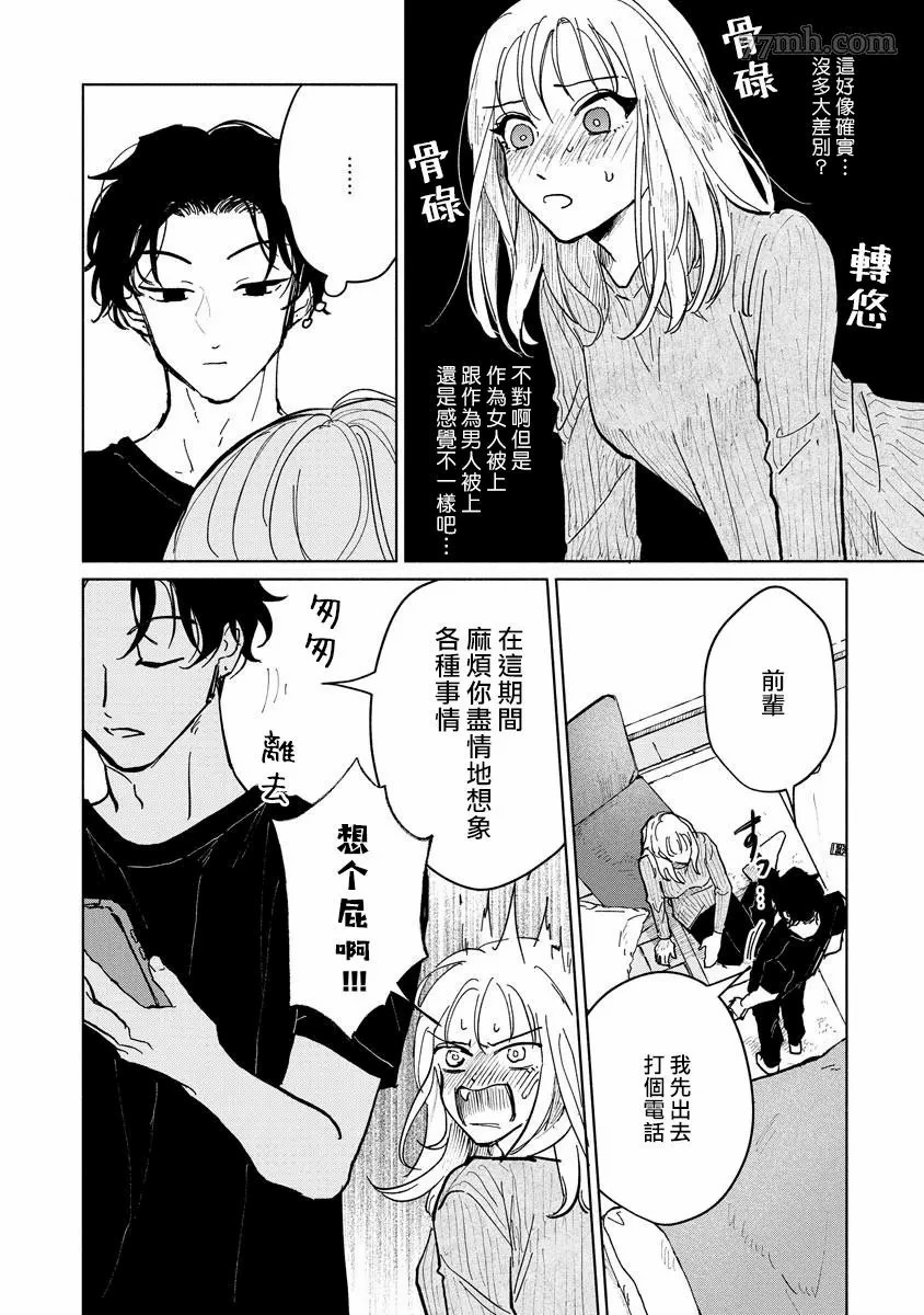 小林前辈想作为女生被上漫画,第1话2图