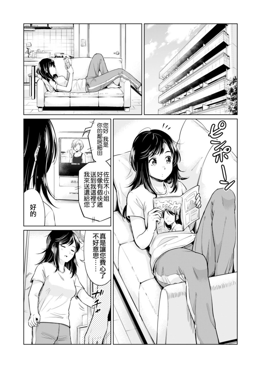 年轻两人的烦恼漫画,第1话短篇2图