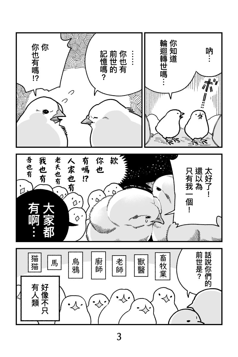 小黄鸡梦醒后漫画,第1话2图