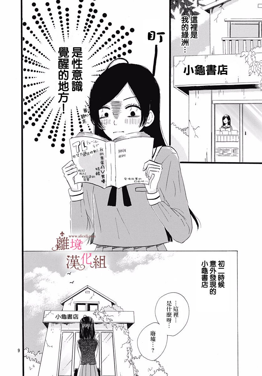 白百合正值青春期漫画,第1话4图