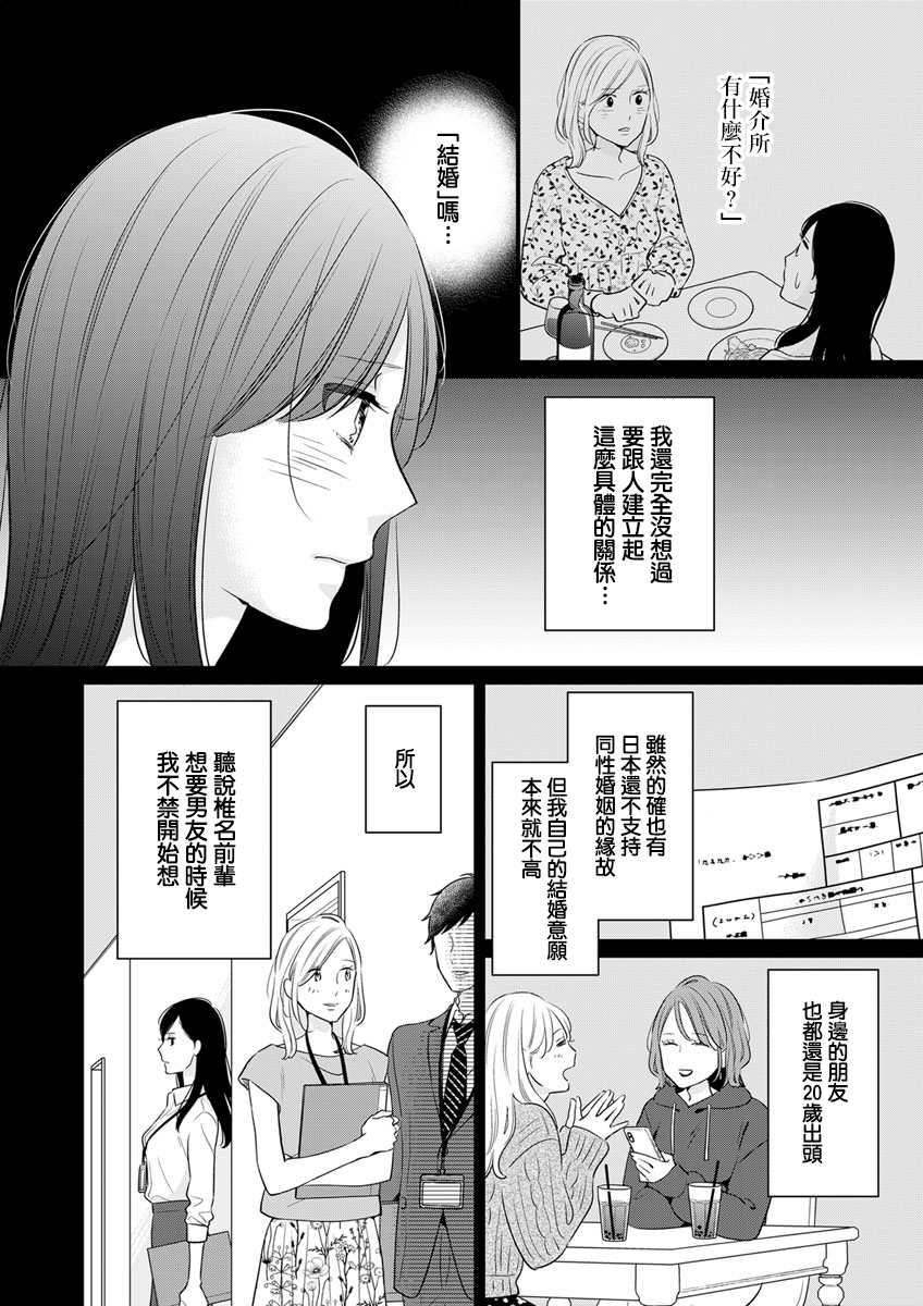 完美结婚对象竟是职场女后辈漫画,第5话4图