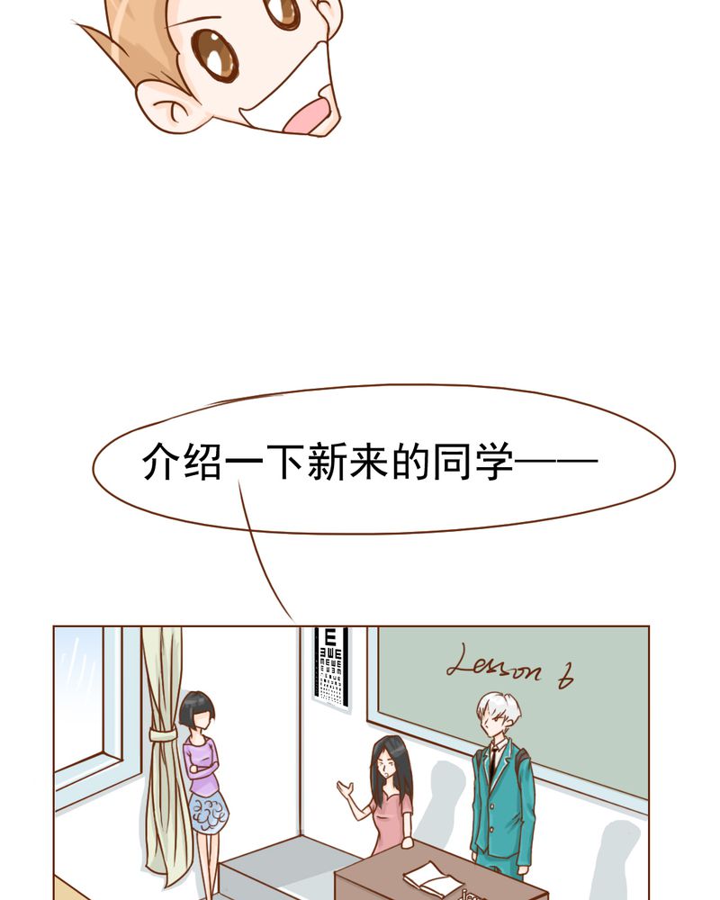 乖，让我咬一口漫画,第9章：高二·一班1图