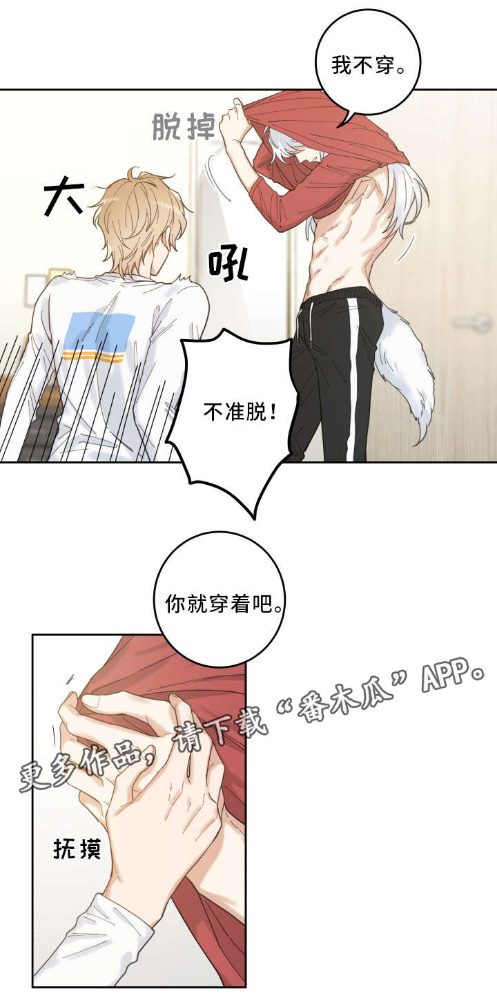 亲爱的喵君漫画,第7章：衣服4图