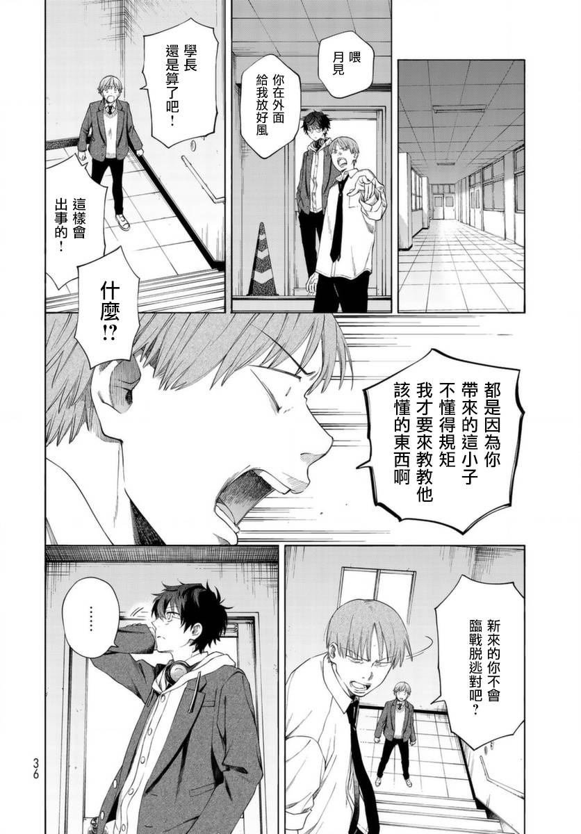 永久 x Bullet 怪兽学园漫画,第1话3图