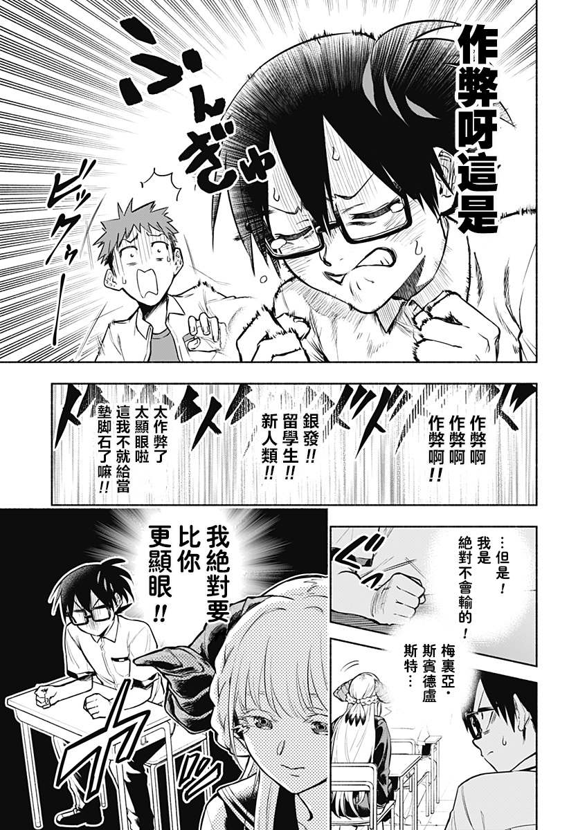 比我还要显眼的龙学生漫画,第1话2图