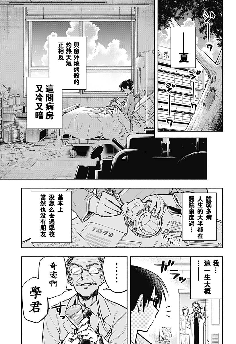 比我还要显眼的龙学生漫画,第1话4图