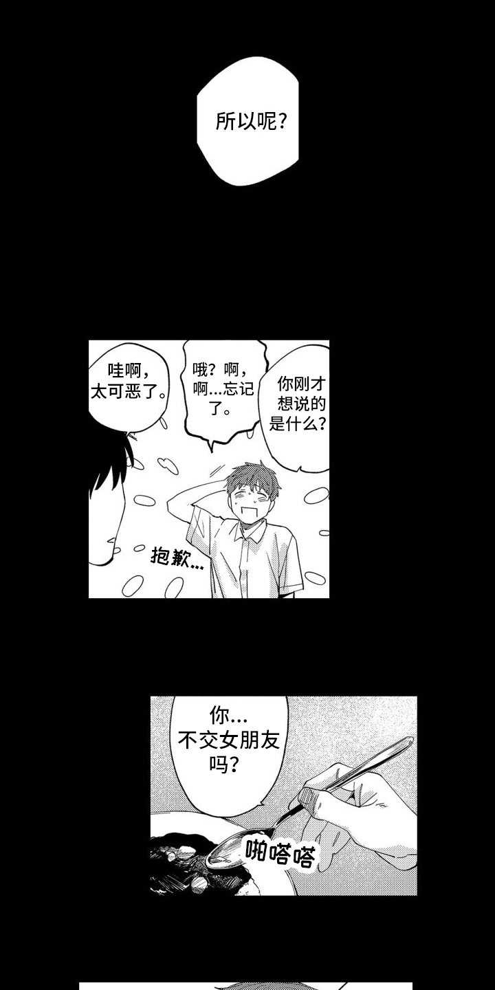 笨蛋情侣头像可爱漫画,第2话1图