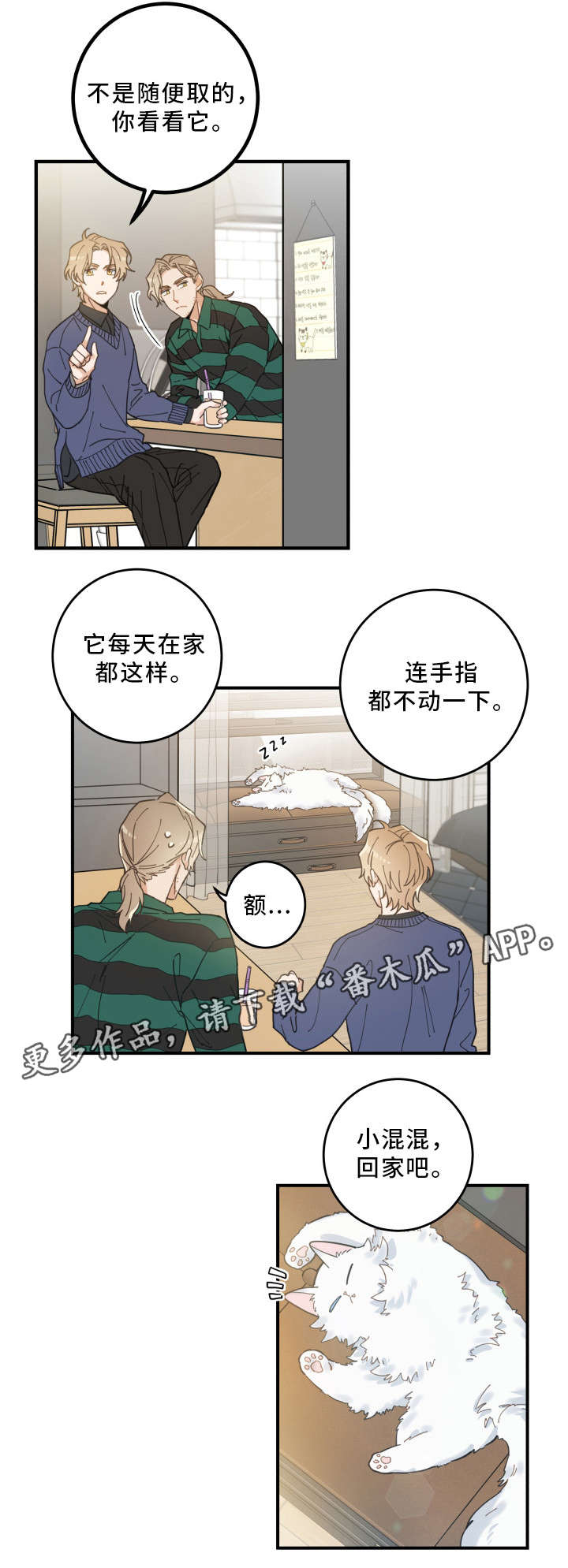 亲爱的喵君漫画,第10章：负责到底5图