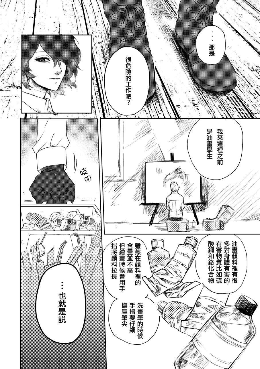 蓝染病漫画,上卷3图