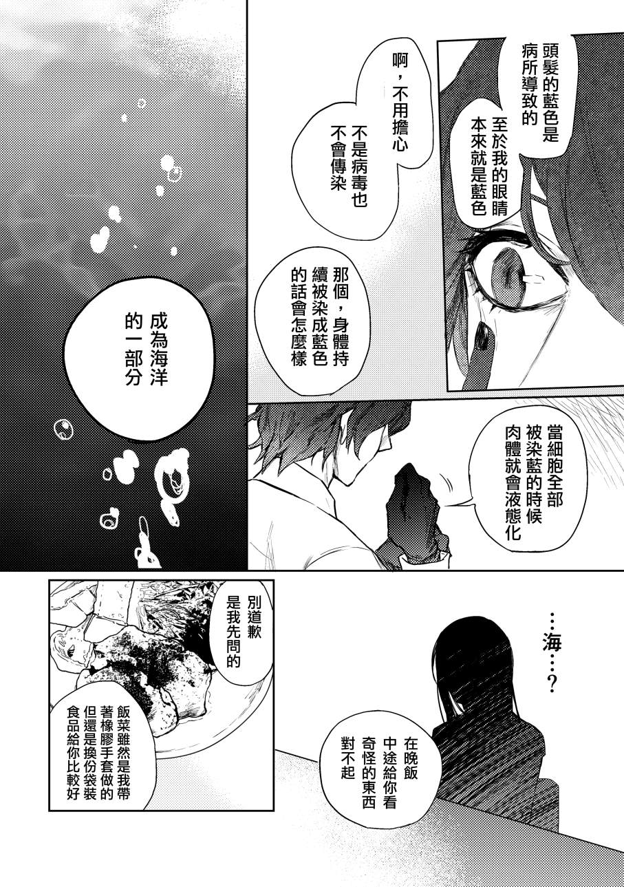 蓝染病漫画,上卷4图