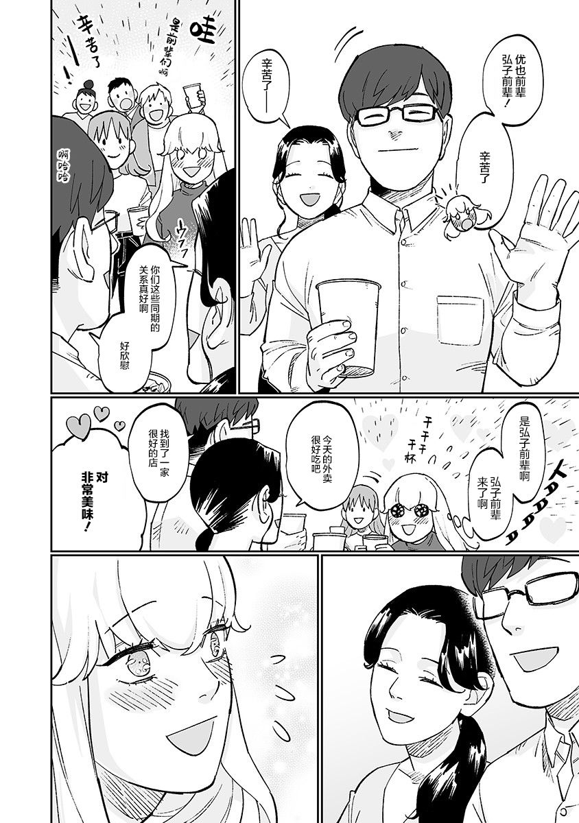 彩香酱想诱惑弘子前辈漫画,第8话4图