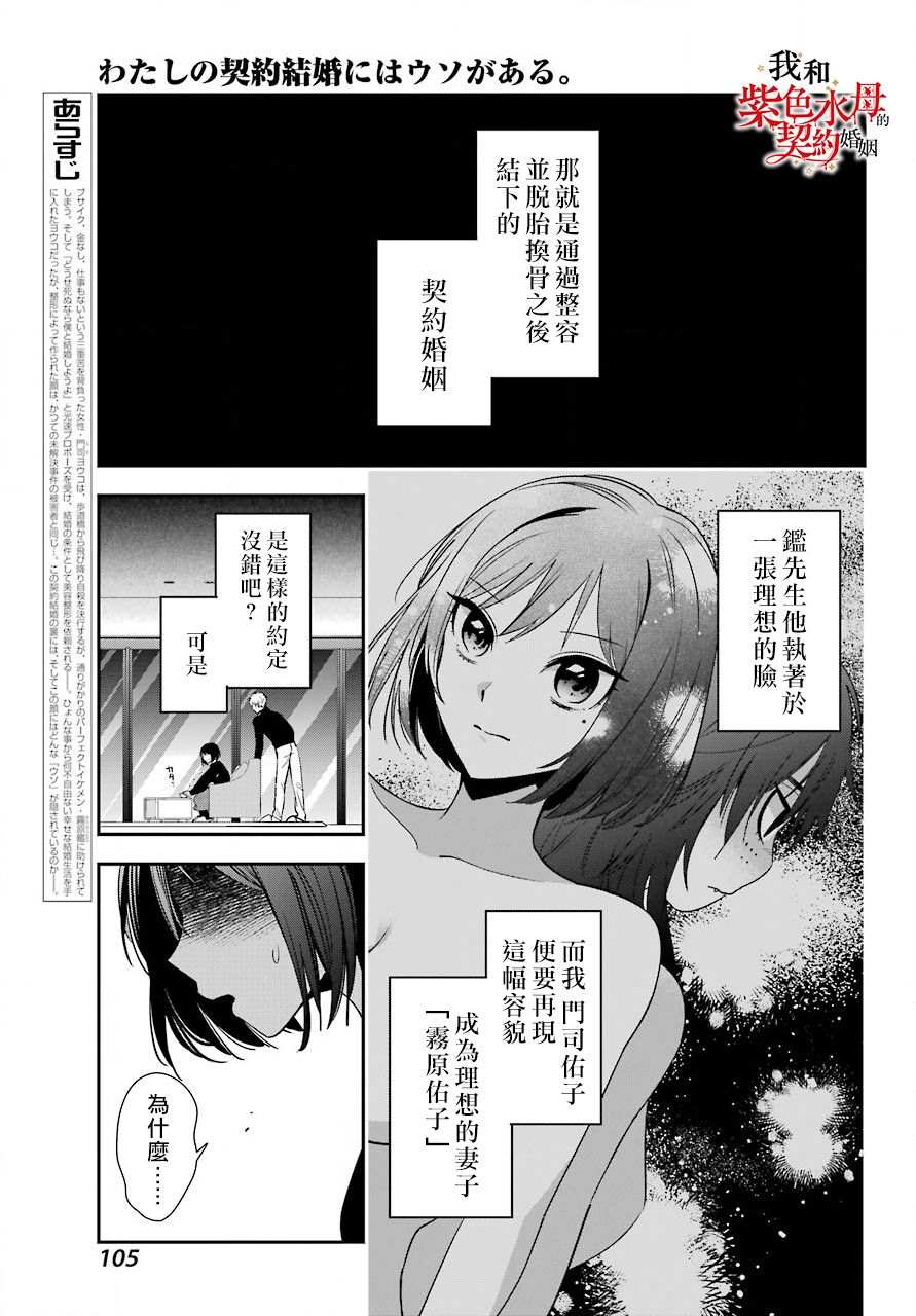 我的契约婚姻谎化脸骗漫画,第2话3图