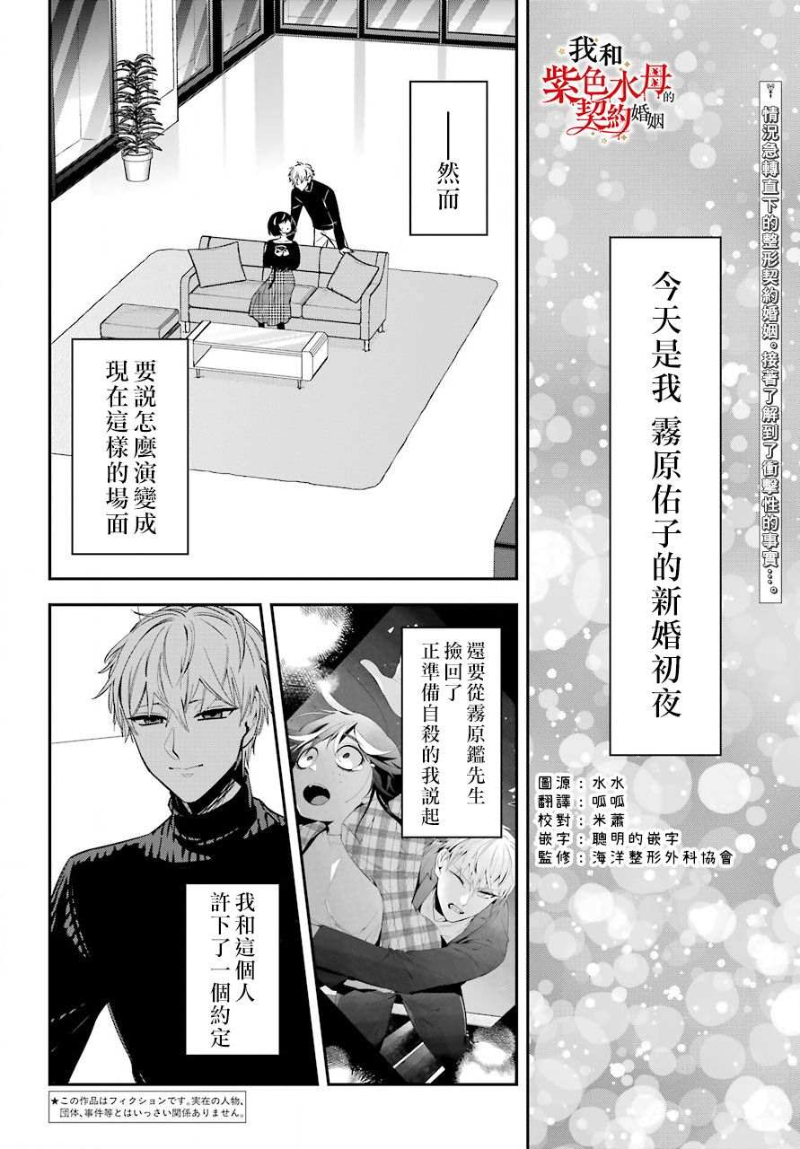 我的契约婚姻谎化脸骗漫画,第2话2图