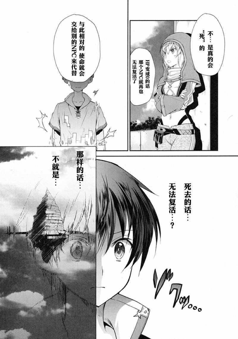 刀剑神域 虚空幻界漫画,第1话2图