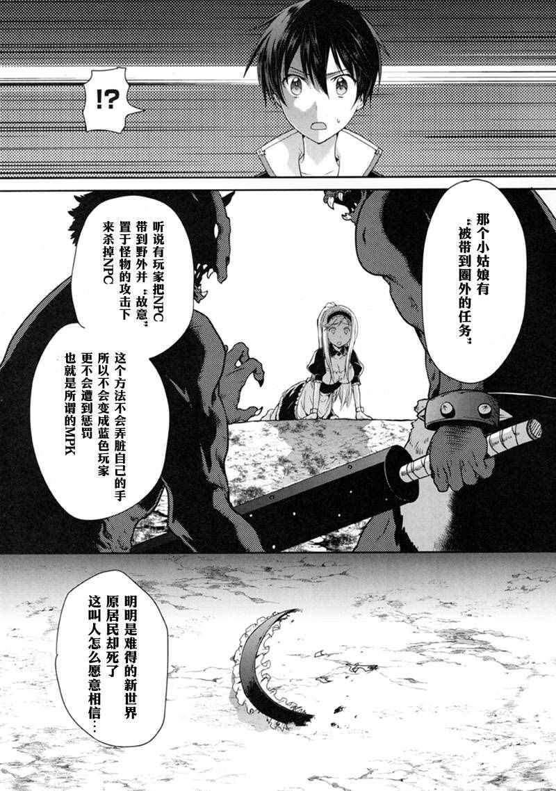 刀剑神域 虚空幻界漫画,第1话4图