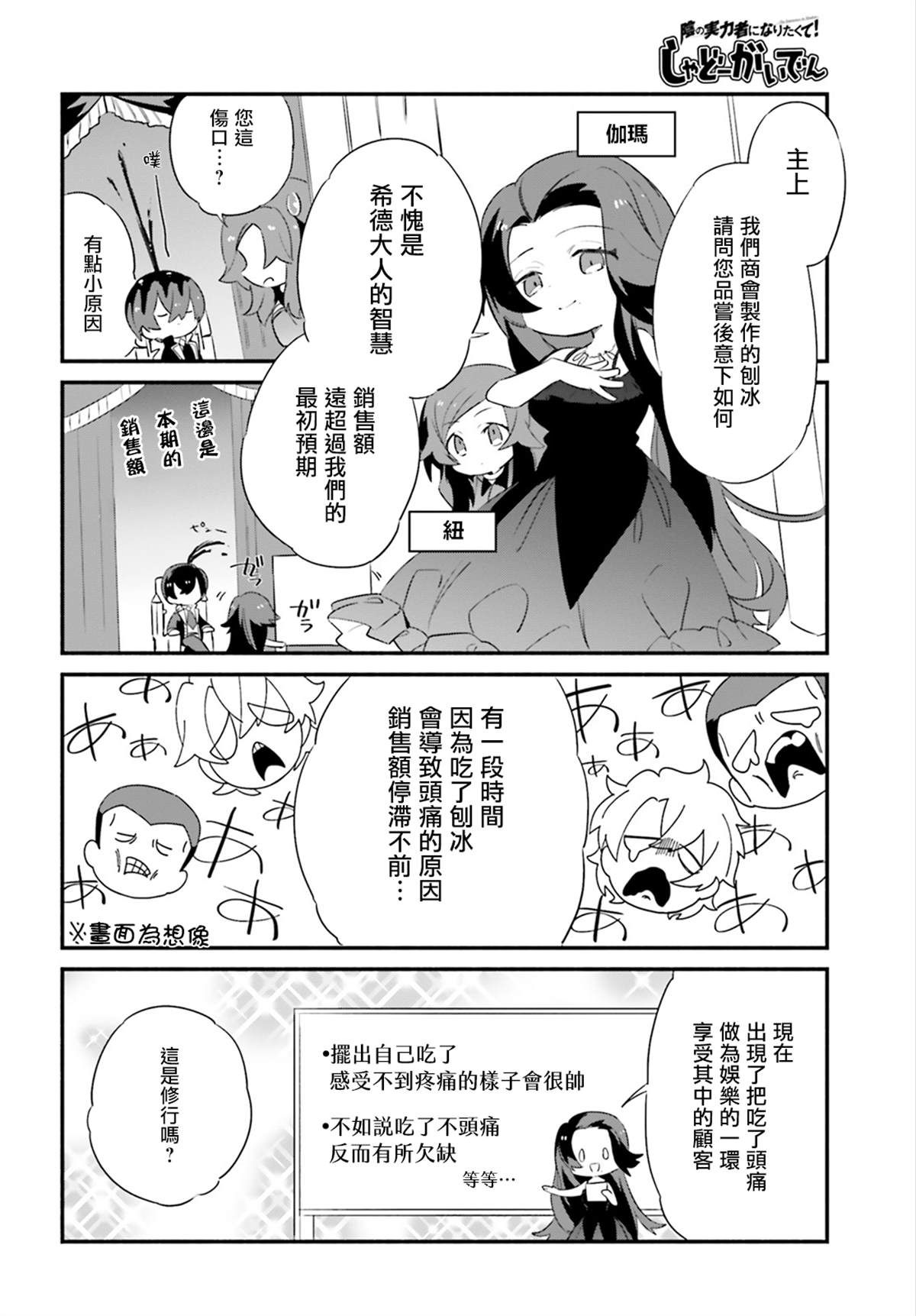 想要成为影之实力者—沙雕小剧场漫画,第4话2图