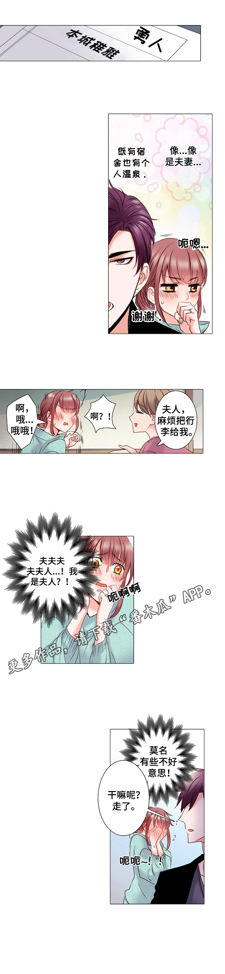 真假婚恋漫画,第9章：新婚旅行4图