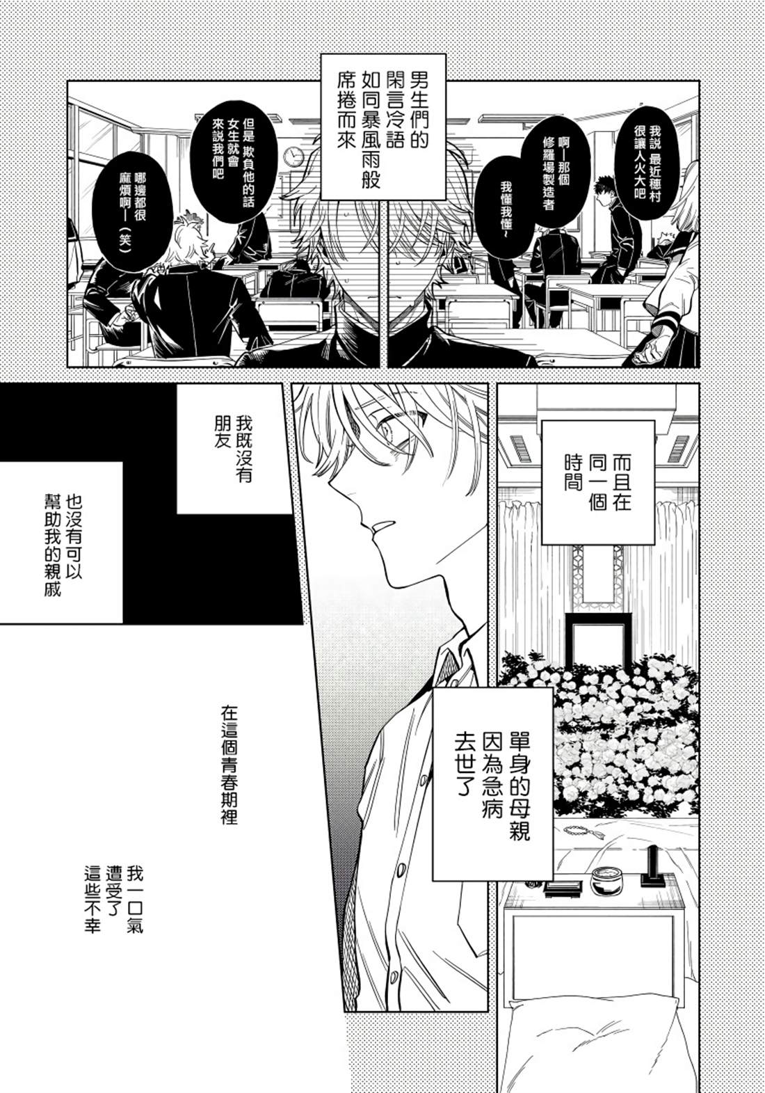 噬于泣颜之吻漫画,第1话4图