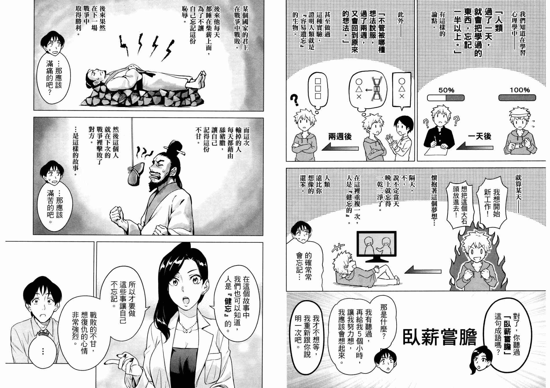 看漫画学习抗压咨商室漫画,第1卷4图