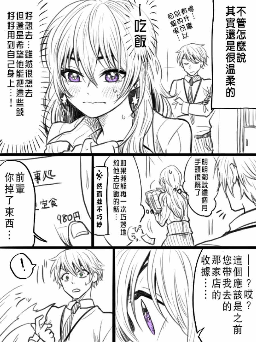 笨拙之极的前辈漫画,第2话2图