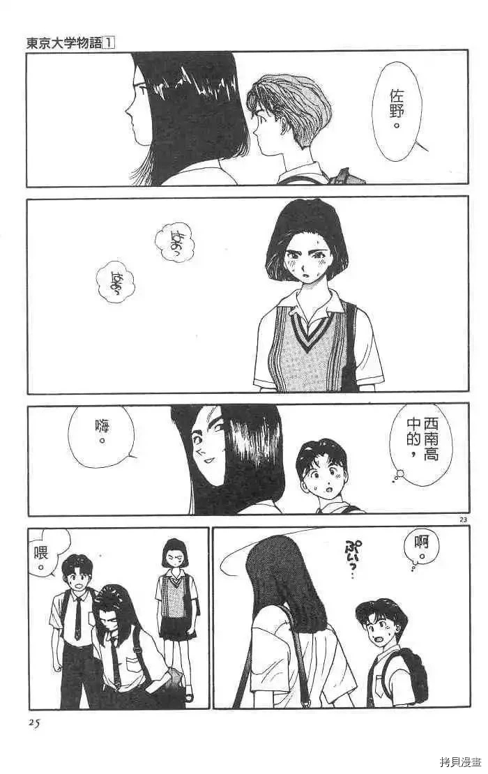 东京大学物语漫画,第1卷2图