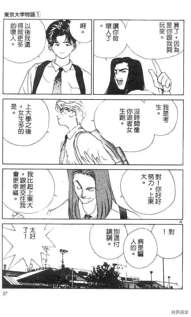 东京大学物语漫画,第1卷4图