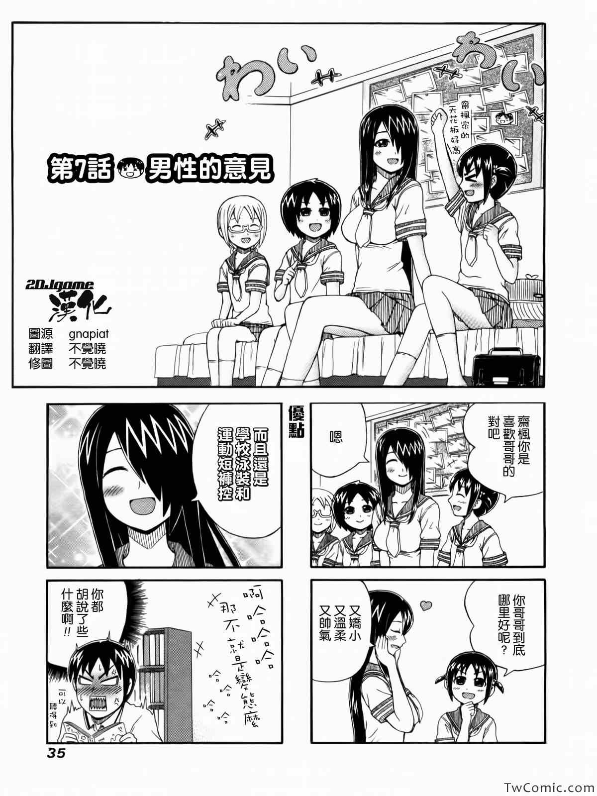 独眼巨人少女斋枫漫画,第7话1图