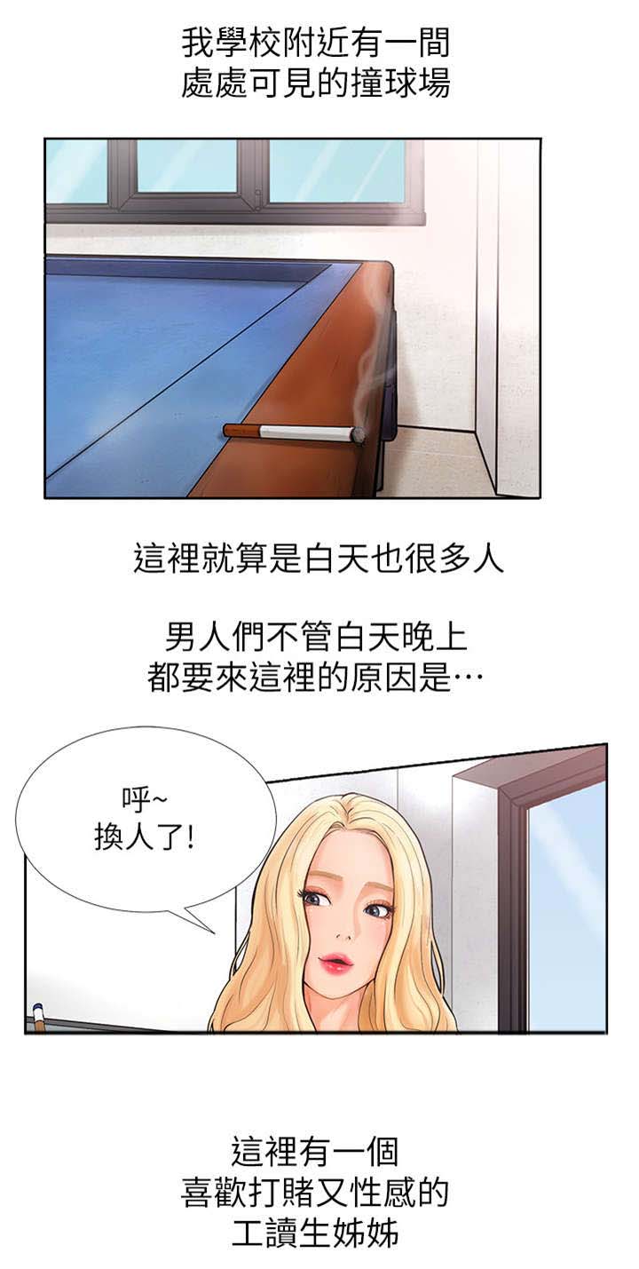 桌球甜心漫画,第1章：美人1图