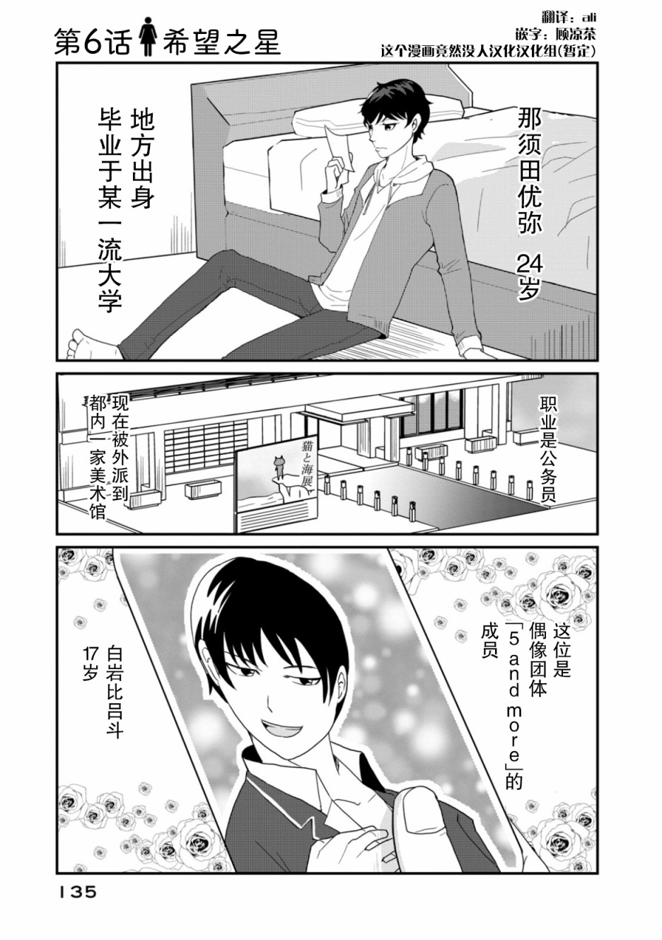 一个人去死漫画,第6话希望之星1图