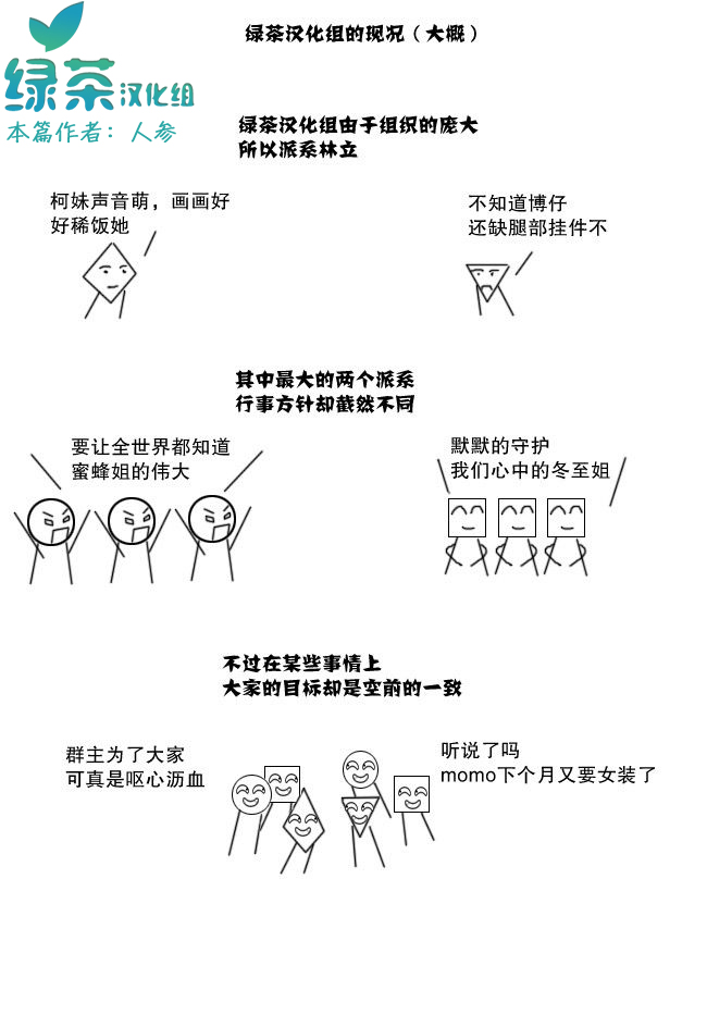 绿茶组小日记漫画,序章2图