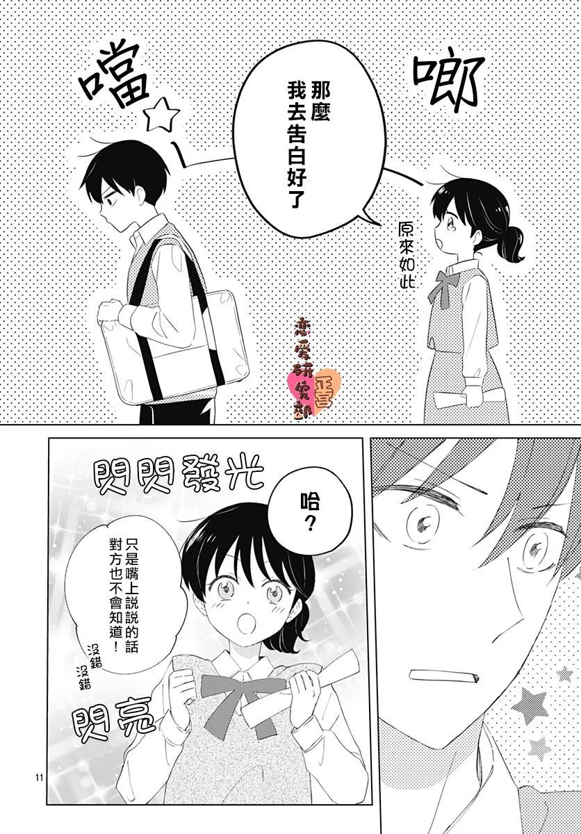 恋恋恋漫画,第1话1图