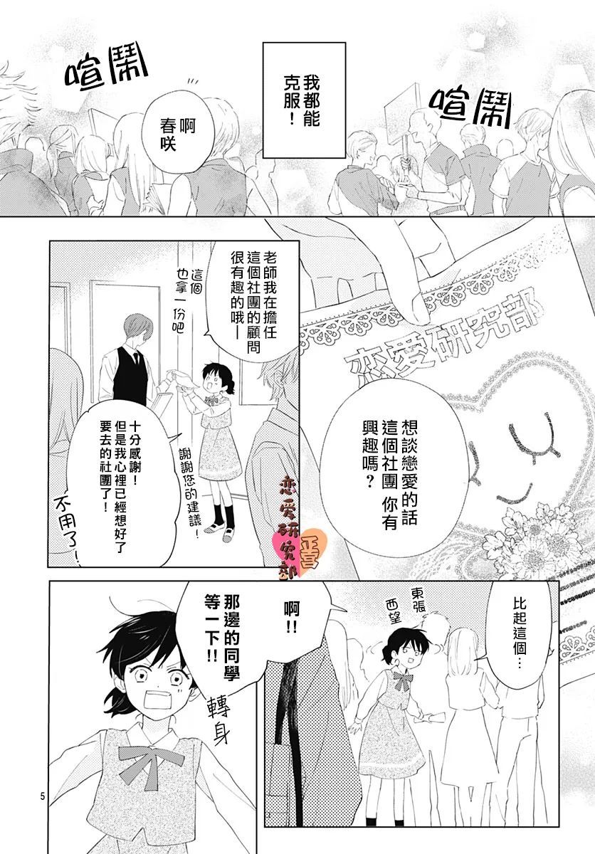 恋恋恋漫画,第1话5图