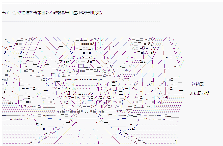 这个迦勒底绝对有问题 漫画,第1回1图