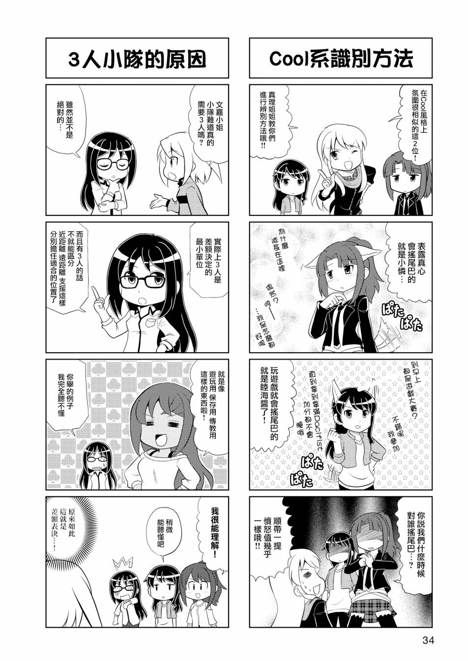 机战少女Alice官方四格短篇集漫画,第4话5图