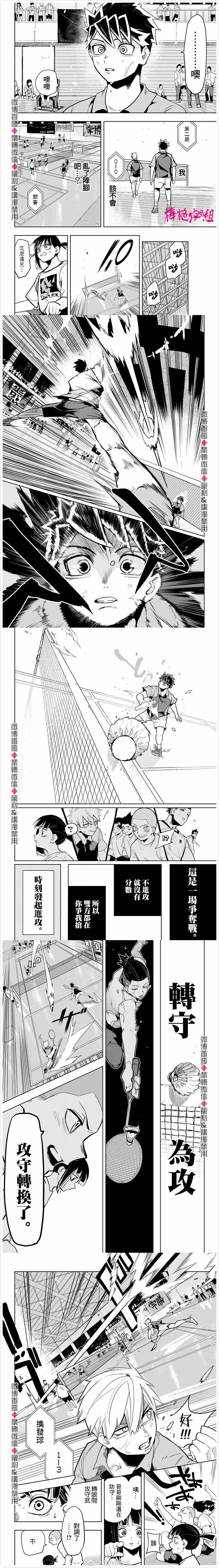 逆袭羽毛球漫画,第1话1图