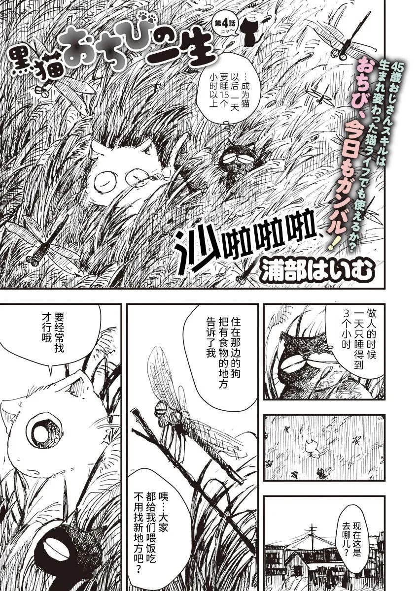 黑猫小小的一生漫画,第4话1图