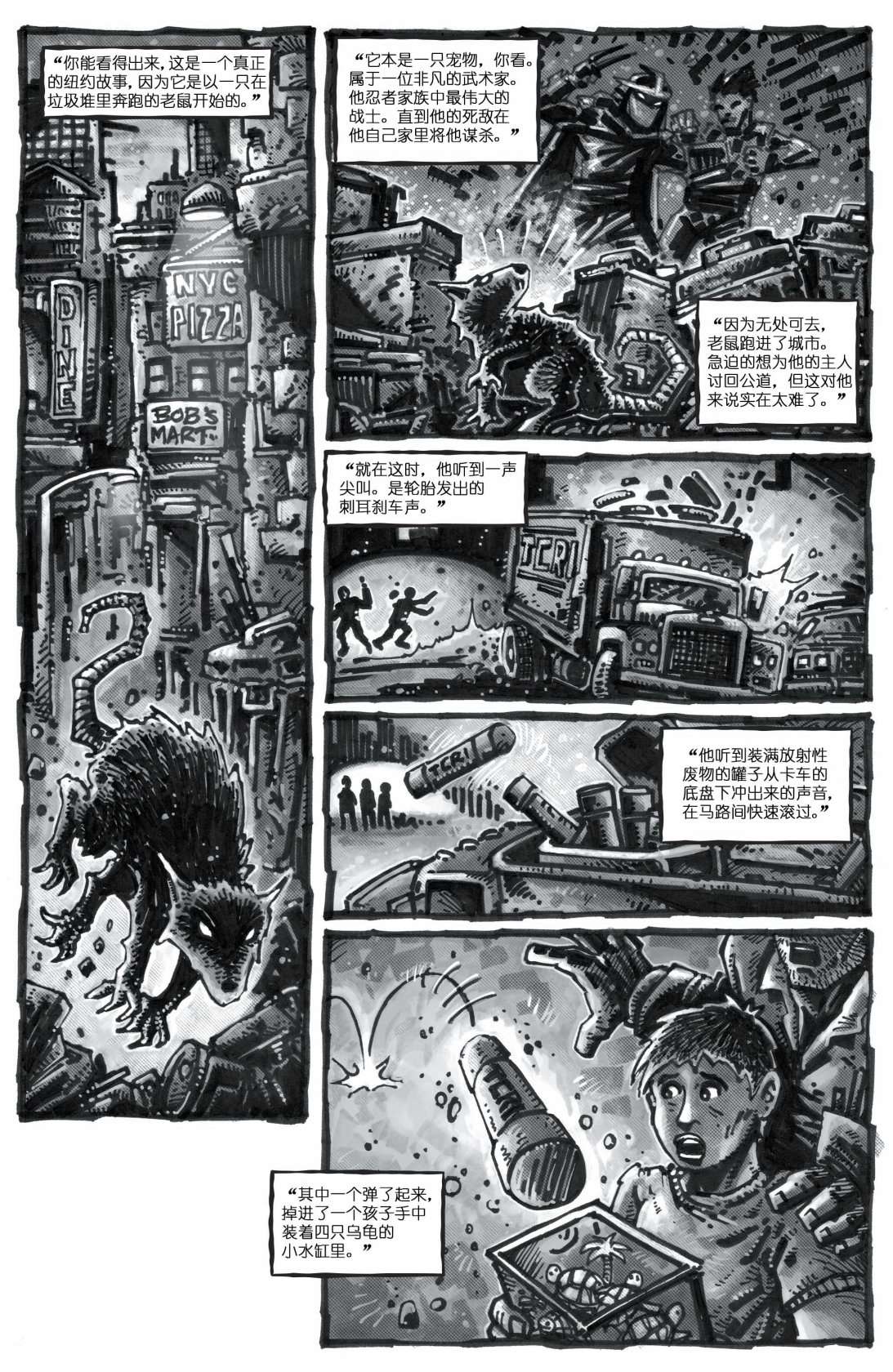 蝙蝠侠/忍者神龟V3漫画,第2话5图