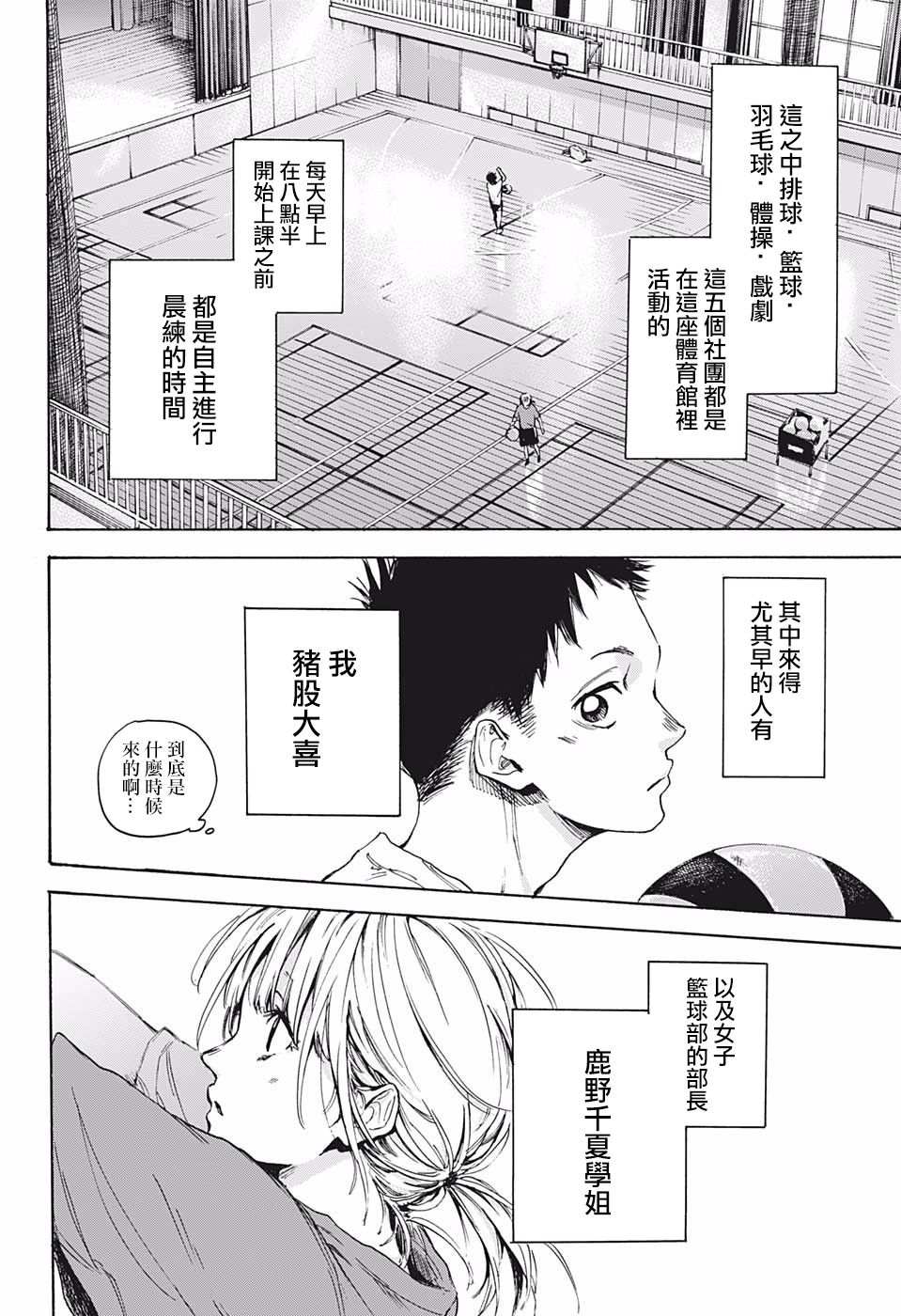 青色之箱漫画,第1话短篇1图